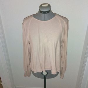 Free People Peach colored Top Sz M..NWOT